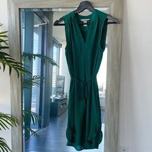 H&M green sleeveless dress